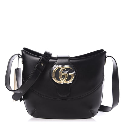Gucci Calfskin Medium Arli Shoulder Bag Black 1 of 11