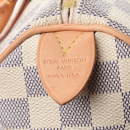 Louis Vuitton Damier Azur Speedy 25 6 of 11