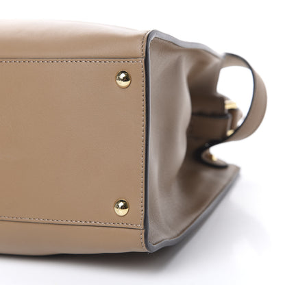 Fendi Vitello Seta Century Large Peekaboo X-Lite Miel Scuro Camelia 9 of 12