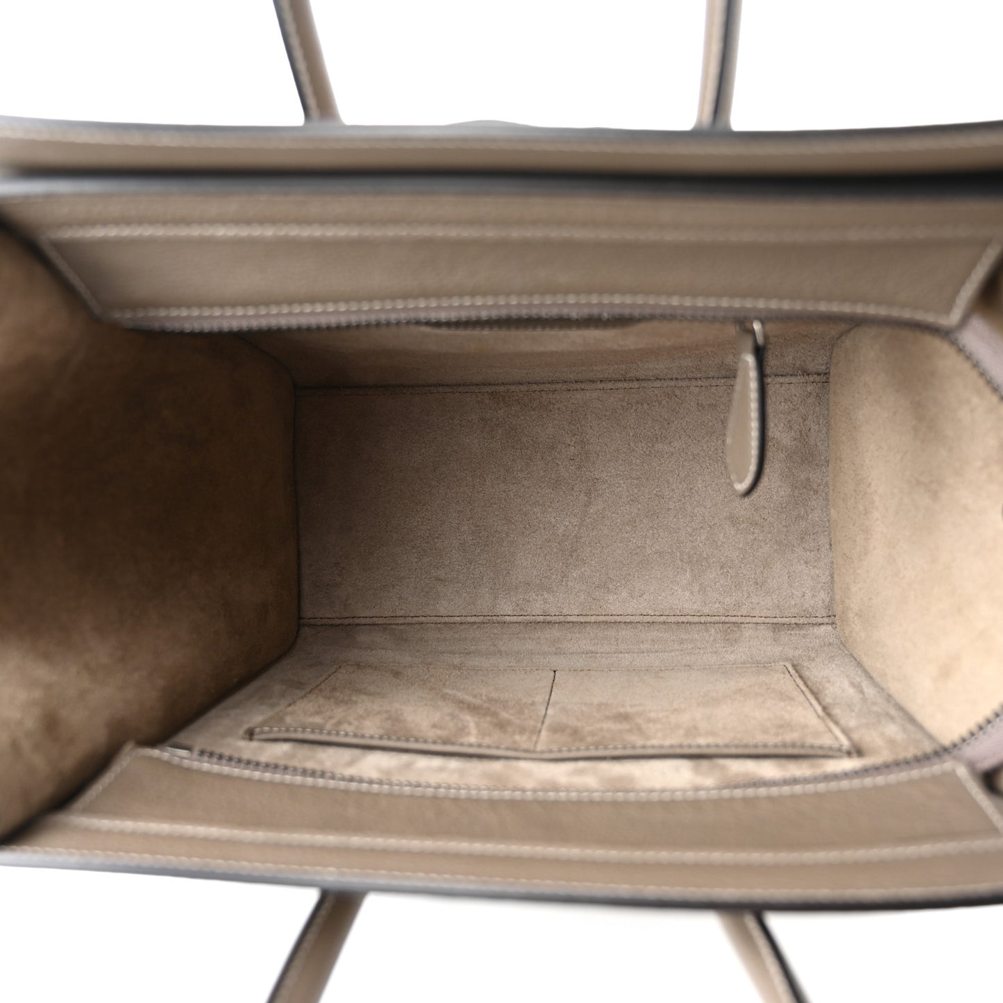 Drummed Calfskin Micro Luggage Souris