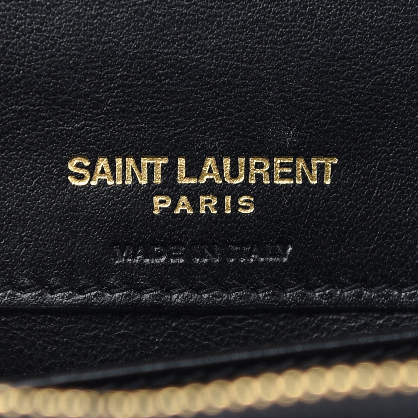 Smooth Calfskin Monogram Kate Belt Bag Black