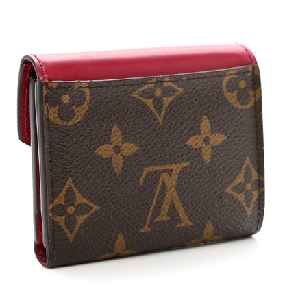 Louis Vuitton Monogram Zoe Wallet Fuchsia 3 of 7