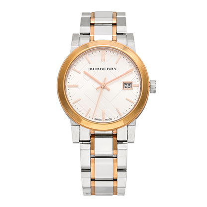 Burberry Stainless Steel 34mm The City Quartz Watch BU9105 1 of 5