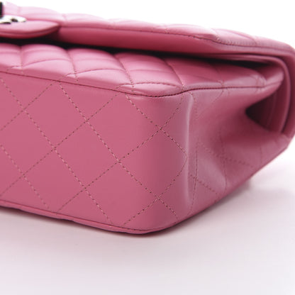 Chanel Lambskin Quilted Medium Double Flap Pink 9 of 13