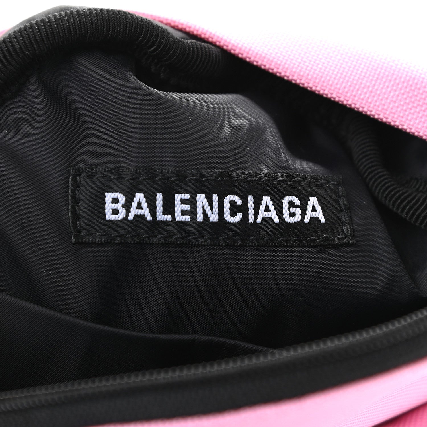 Balenciaga Recycled Casual Nylon Mini Oversized Backpack Pink 6 of 8