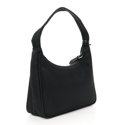 Prada Tessuto Nylon Mini Re-Edition 2000 Bag Black 3 of 11