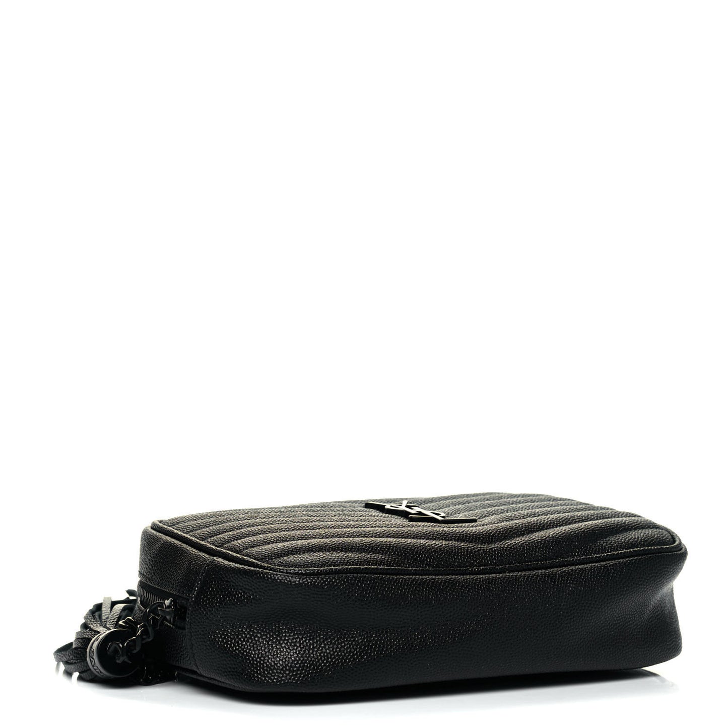 Grain De Poudre Matelasse Monogram Mini Lou Camera Bag Black