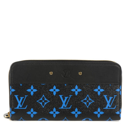 Louis Vuitton Colored Monogram Zippy Wallet Blue 1 of 8