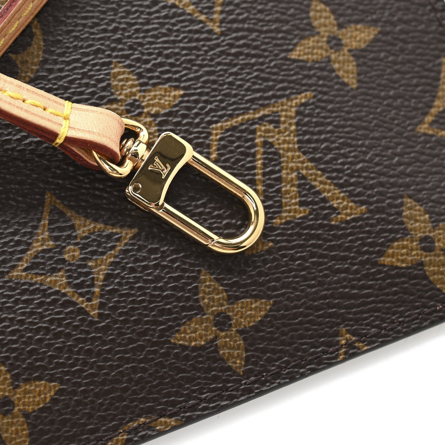 Louis Vuitton Monogram Neverfull MM GM Pochette Pivoine 8 of 9