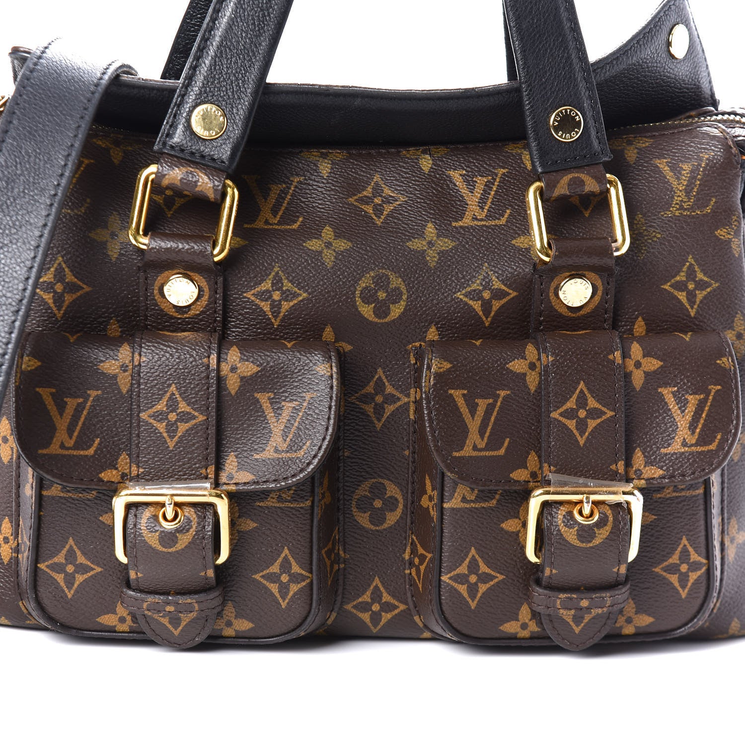 Louis Vuitton Monogram Manhattan NM Black 11 of 13