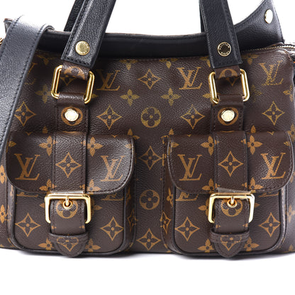 Louis Vuitton Monogram Manhattan NM Black 11 of 13