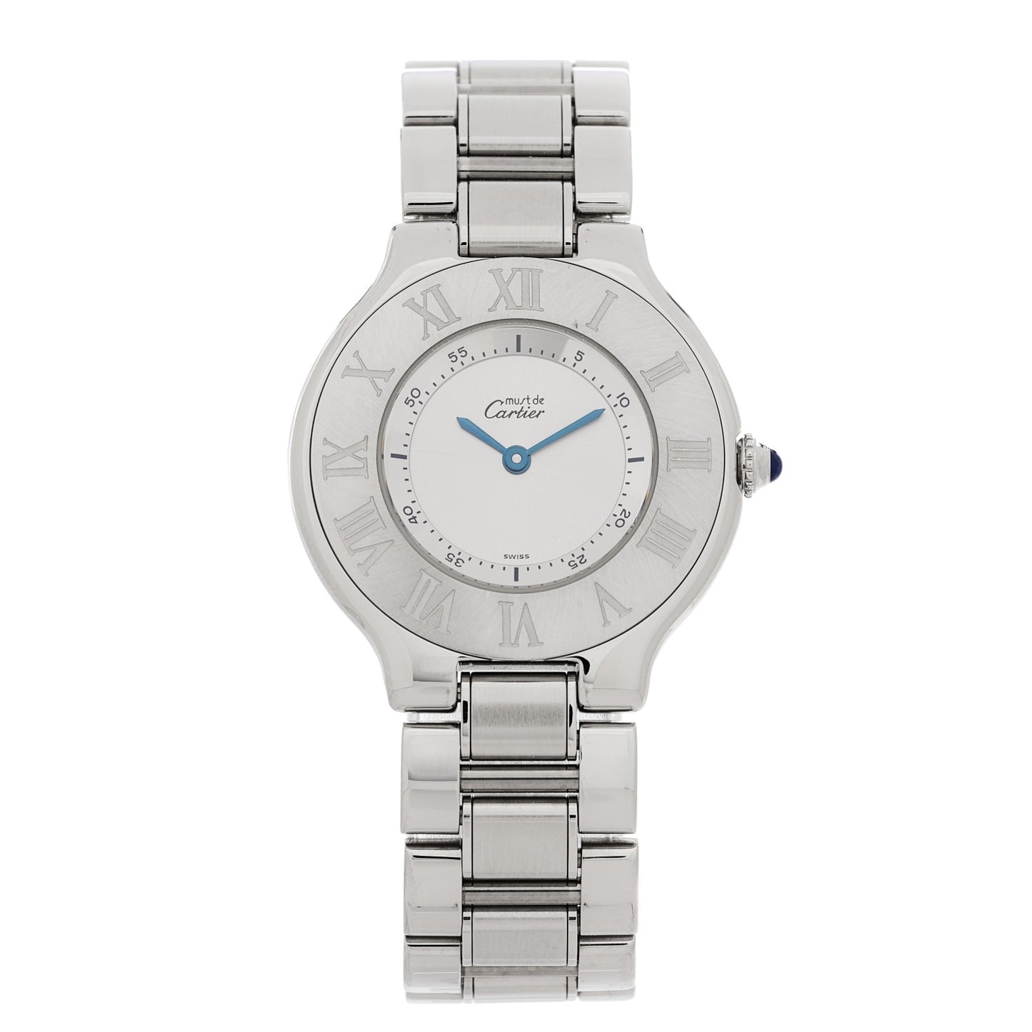 Stainless Steel 31mm Must De 21 Quartz Watch