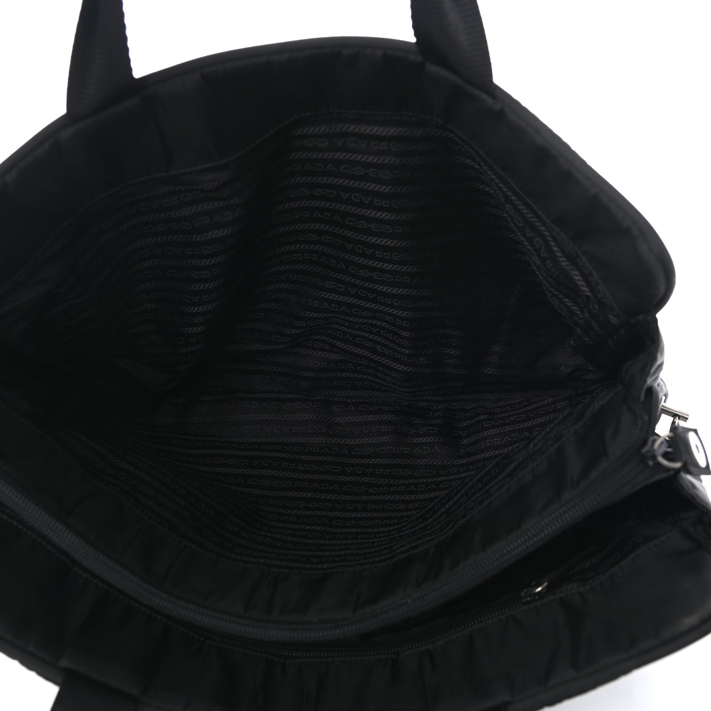 Tessuto Nylon Briefcase Black
