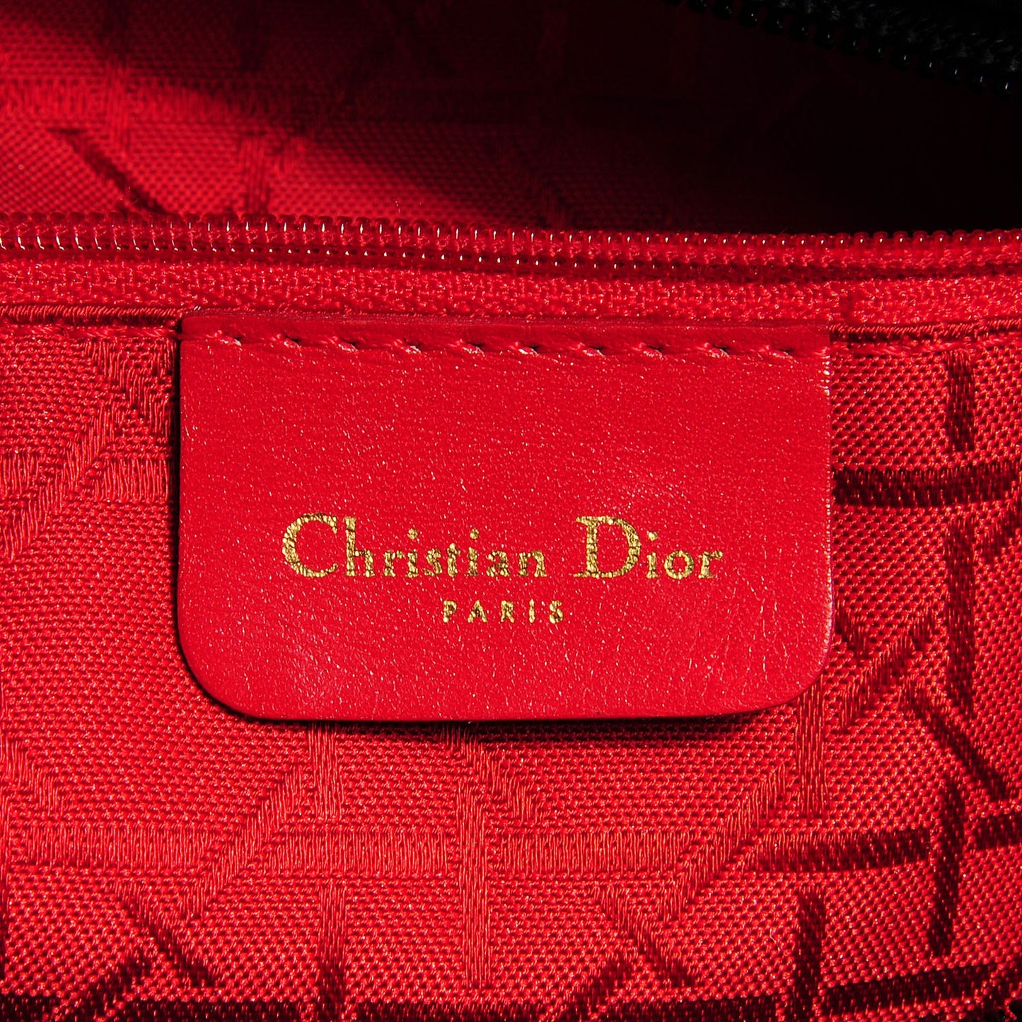 Nylon Cannage Large Lady Dior Black