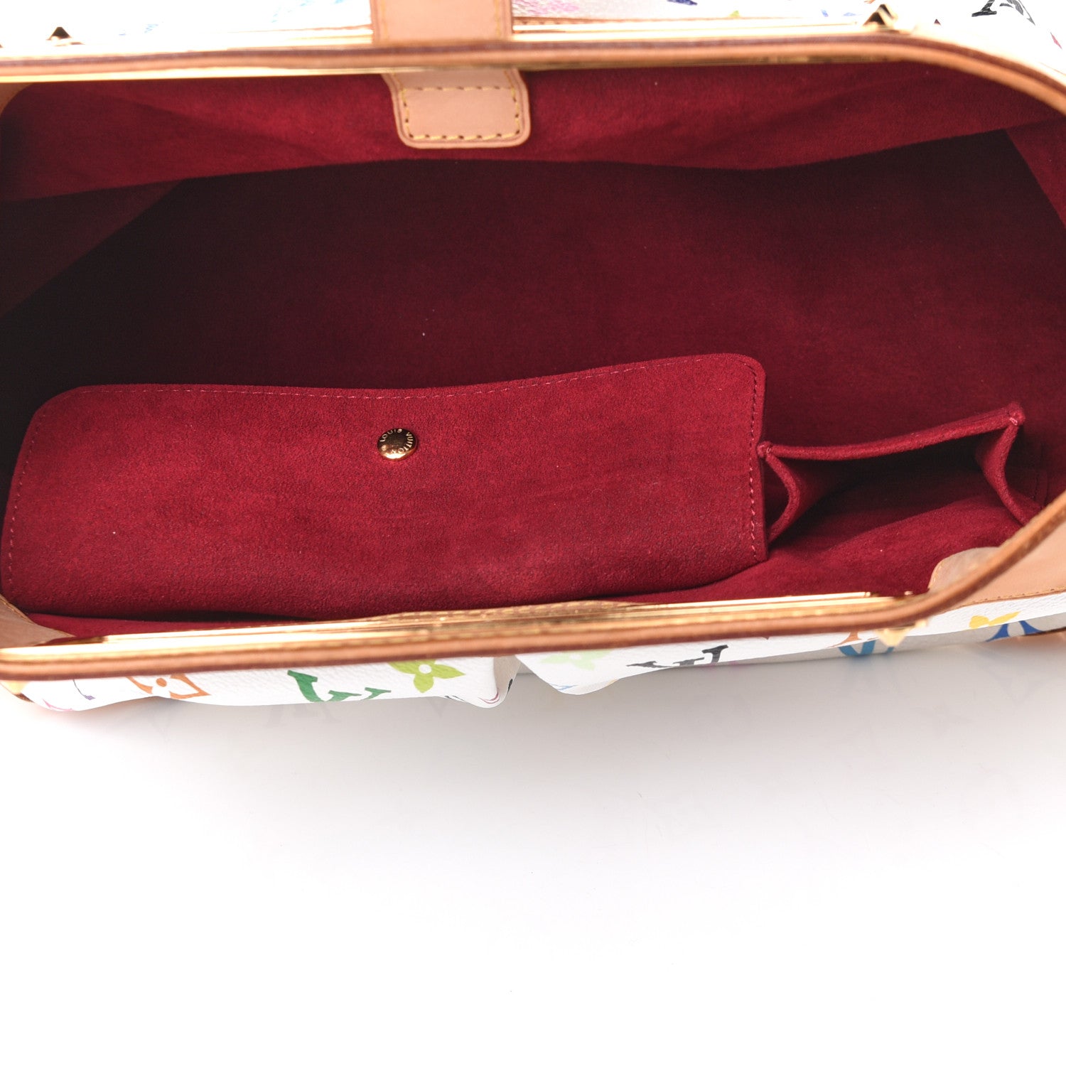 Louis Vuitton Monogram Multicolor Judy GM White 5 of 9