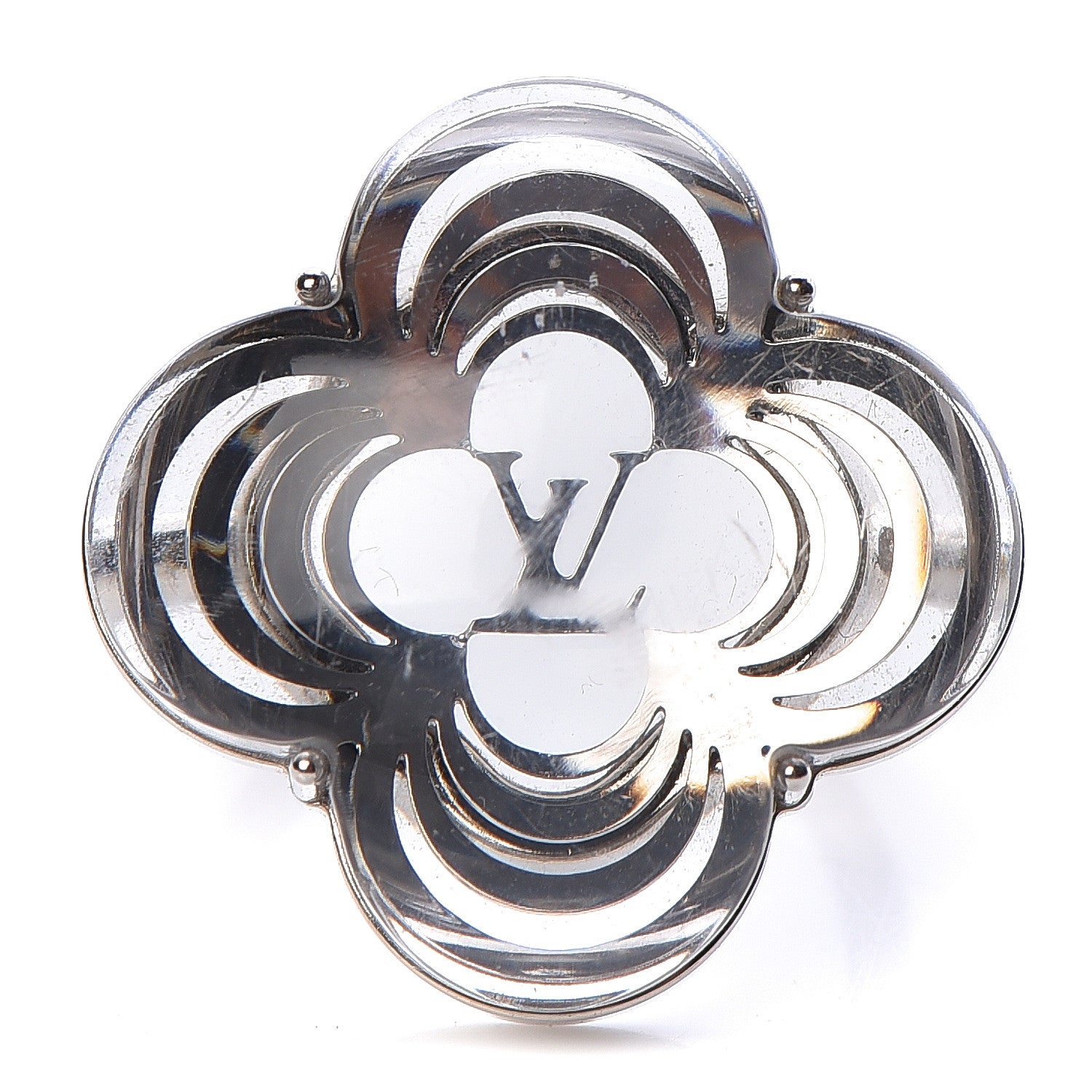 Louis Vuitton Resin A La Folie Ring Silver 1 of 4
