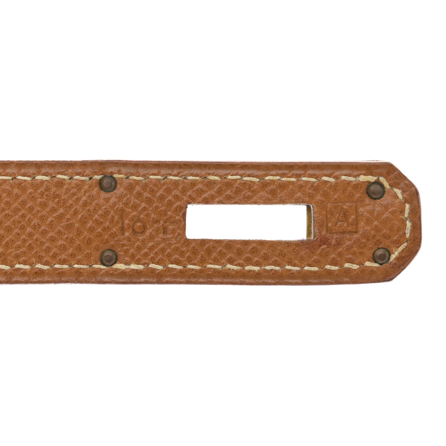 Hermes Courchevel Kelly Sellier 28 Gold 7 of 13