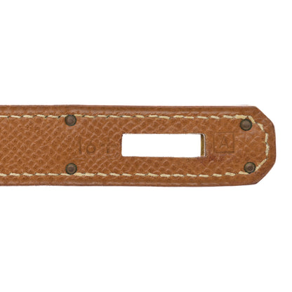 Hermes Courchevel Kelly Sellier 28 Gold 7 of 13