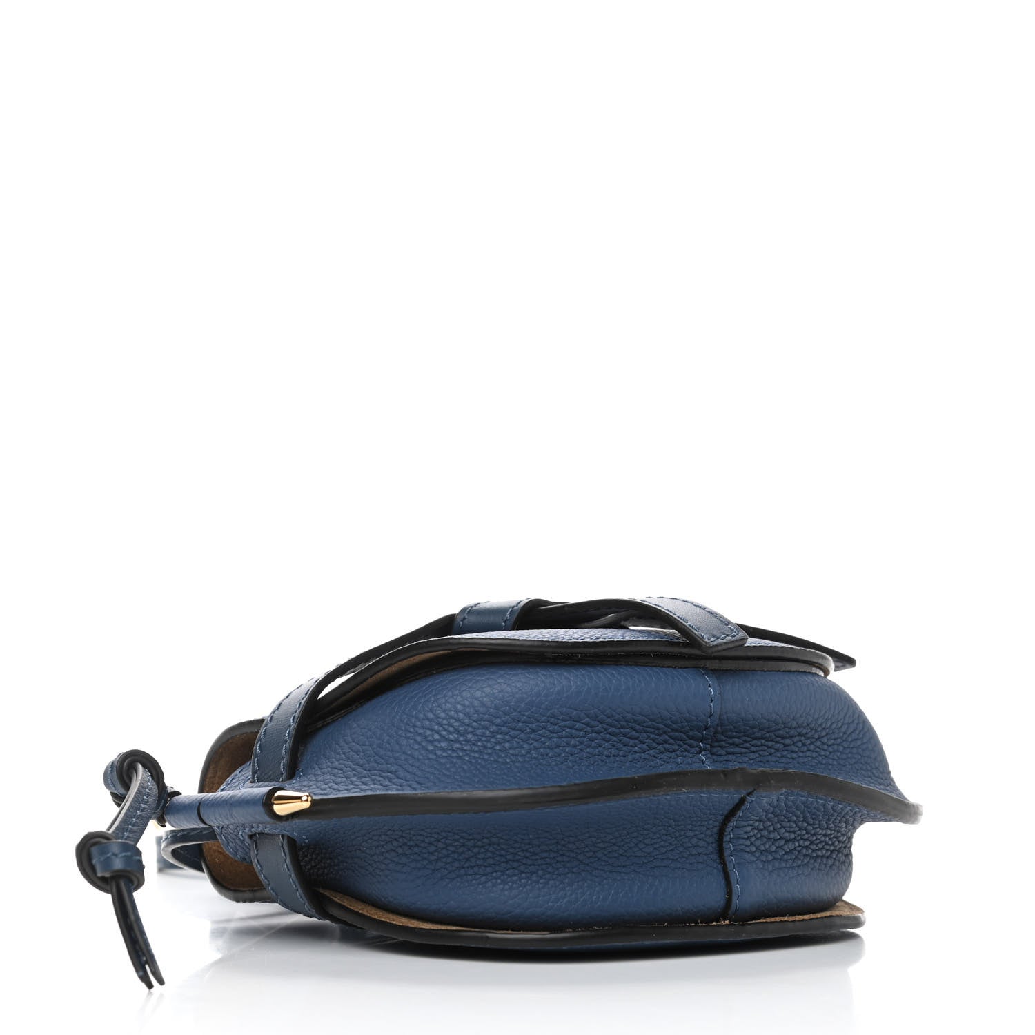 Loewe Grained Calfskin Mini Gate Crossbody Bag Steel Blue 3 of 4