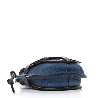 Loewe Grained Calfskin Mini Gate Crossbody Bag Steel Blue 3 of 4