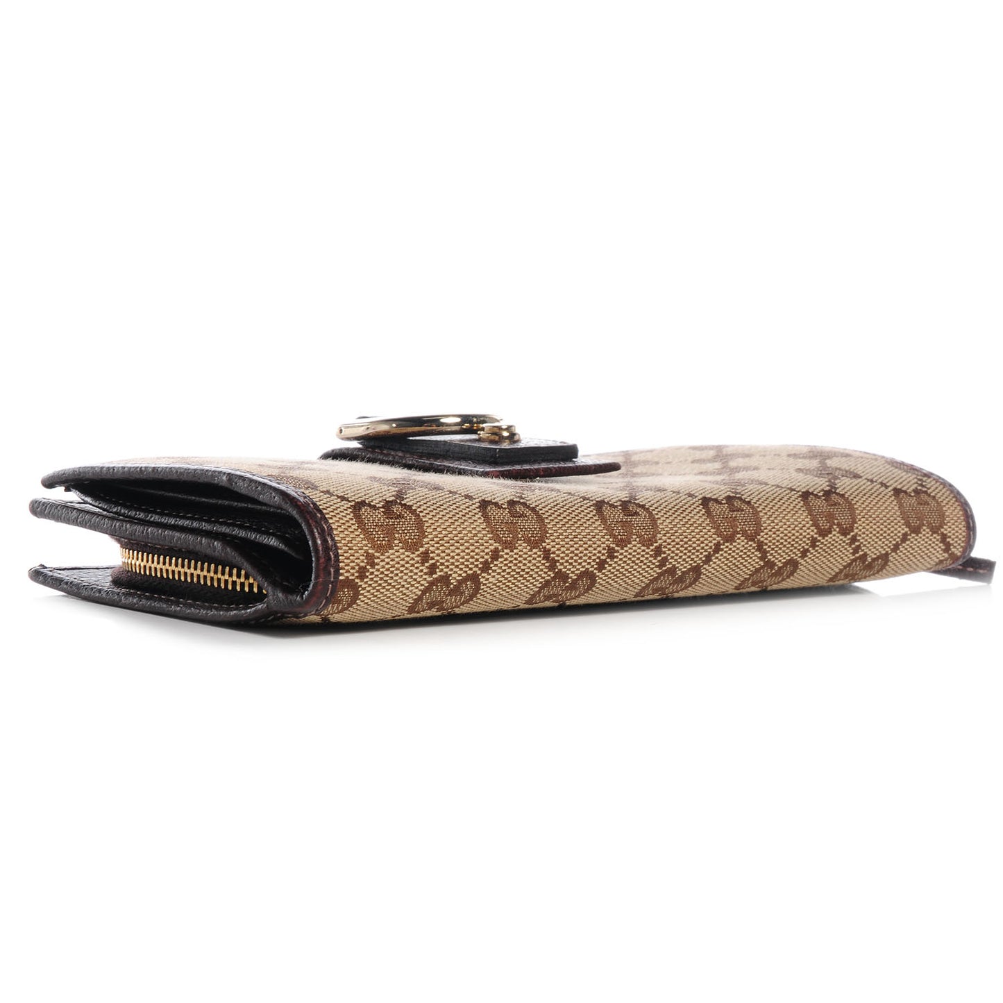 Monogram Abbey Continental Wallet Dark Brown