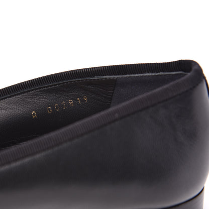Chanel Lambskin Cap Toe Ballerina Flats 40 Black 8 of 9