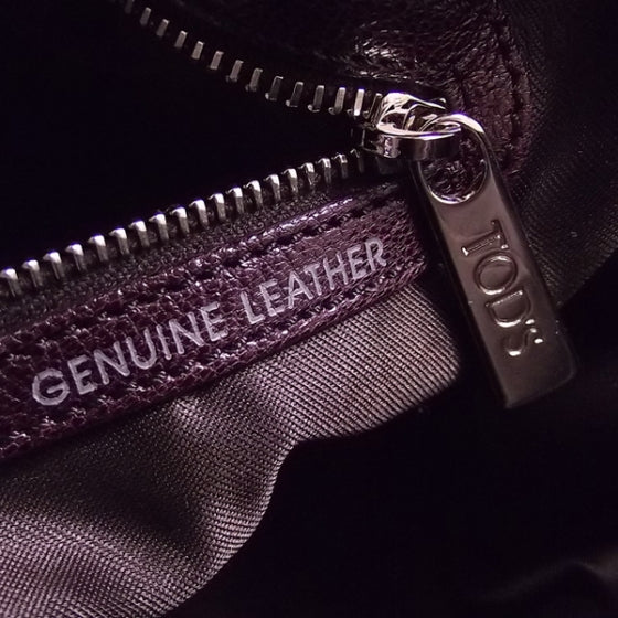 JPTOD'SLeatherBaulettoDBag
