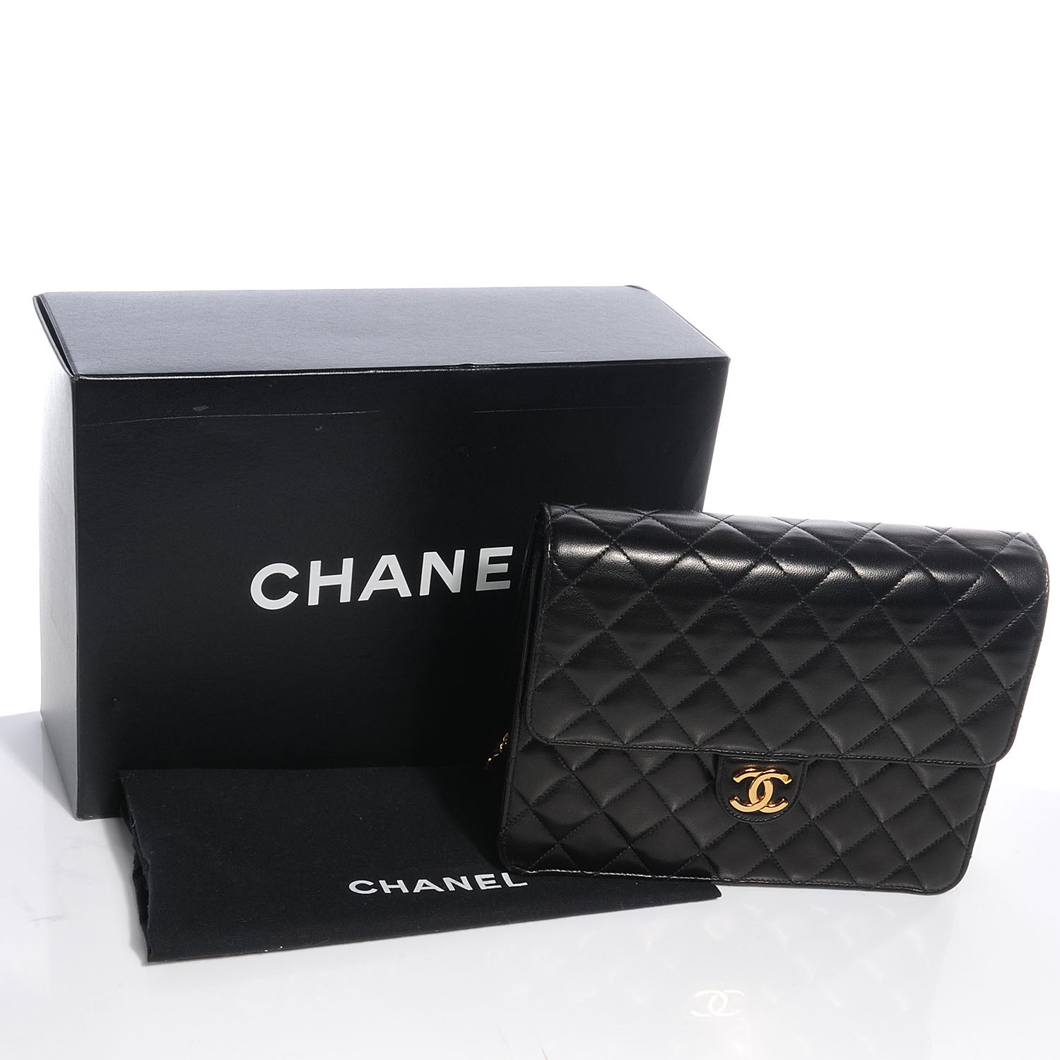 Chanel Lambskin Small Single Flap Black 5 of 10