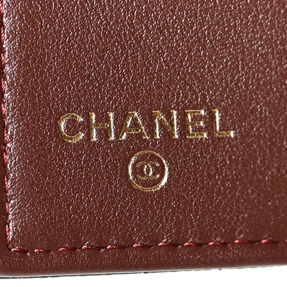 Chanel Caviar Quilted Compact Flap Wallet Black 7 of 9