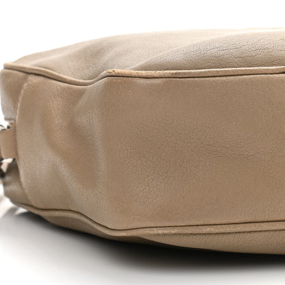 Saint Laurent Lambskin Monogram Small Lou Camera Bag Dark Beige 8 of 12