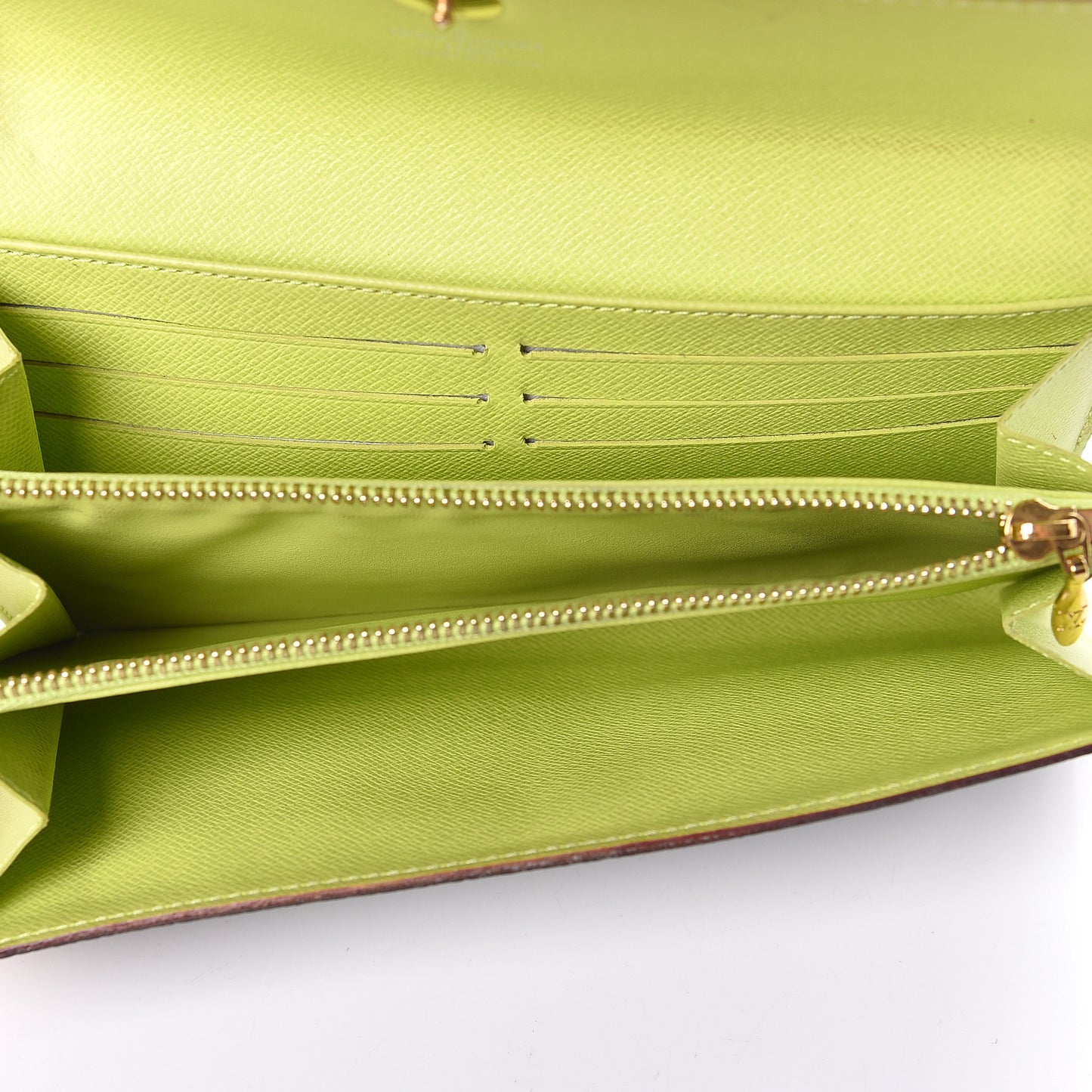 Monogram Multicolor Sarah Wallet Black Pistache