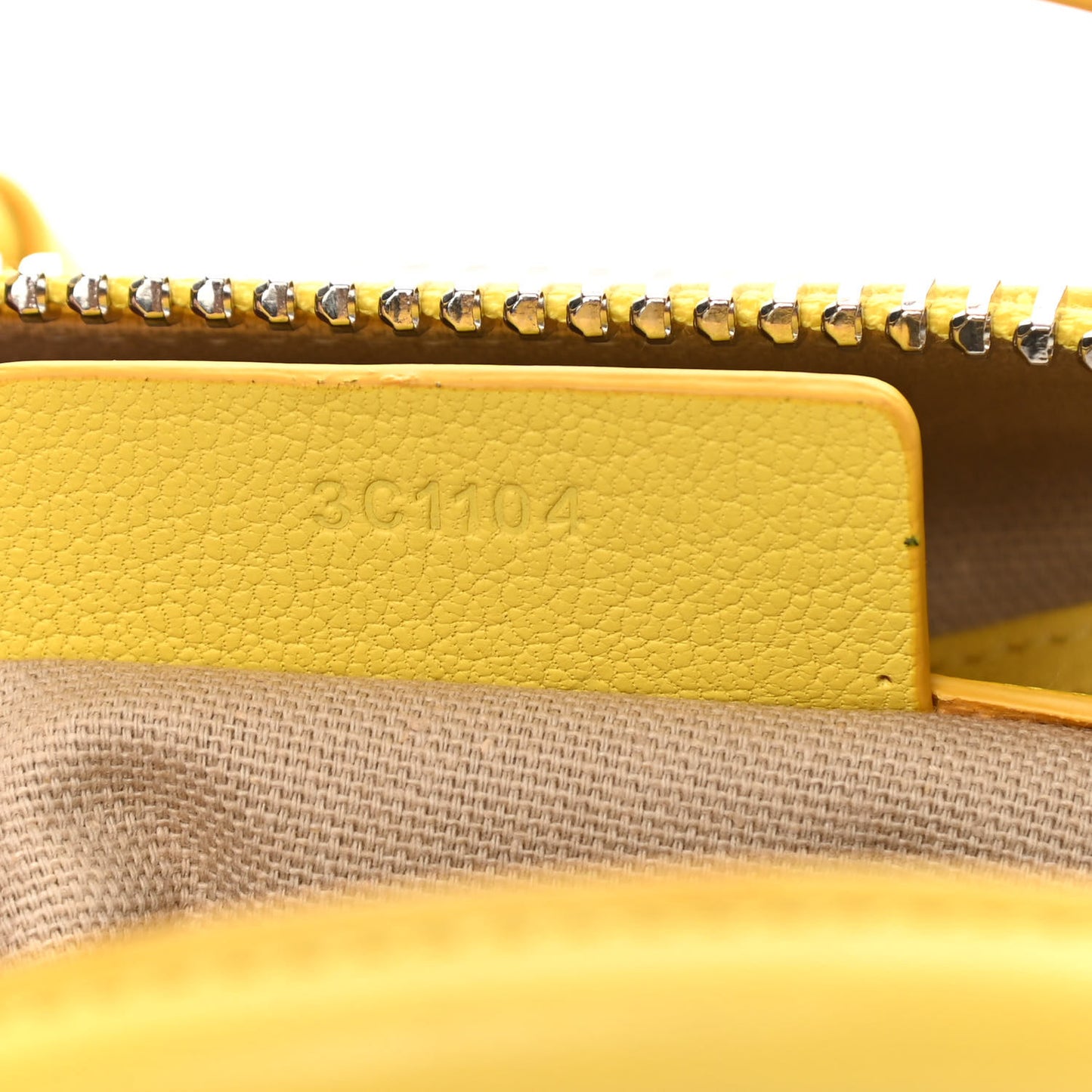 Sugar Goatskin Mini Antigona Yellow