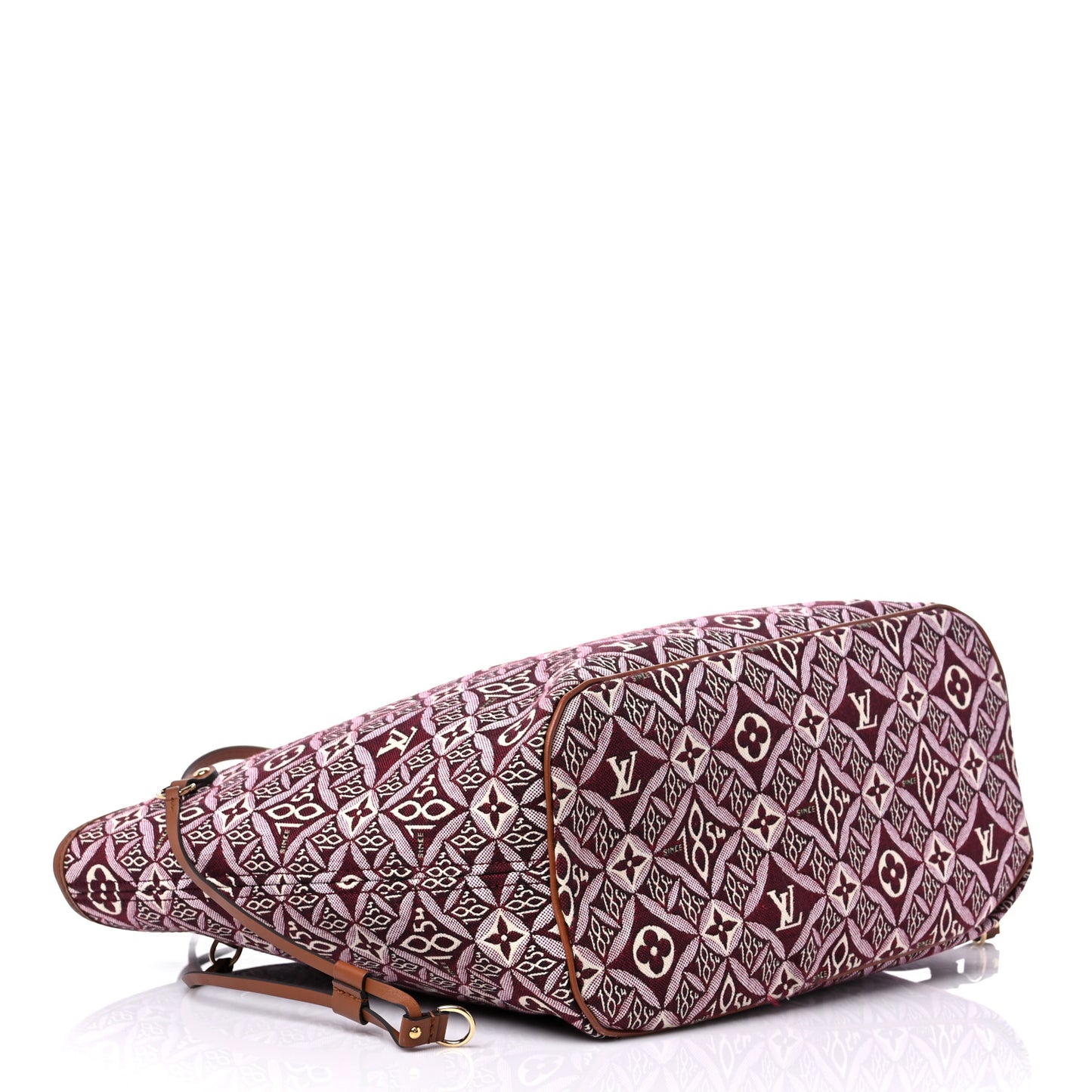 Jacquard Since 1854 Neverfull MM Bordeaux