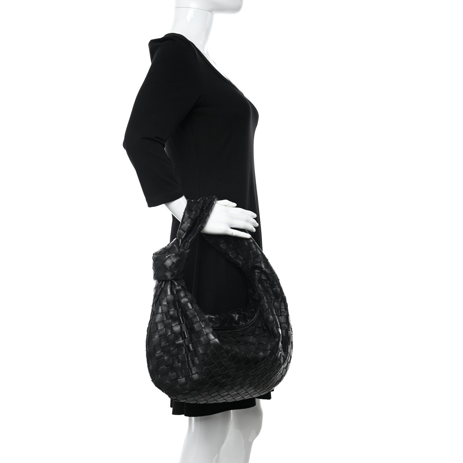 Bottega Veneta Nappa Intrecciato Small Jodie Black 2 of 9