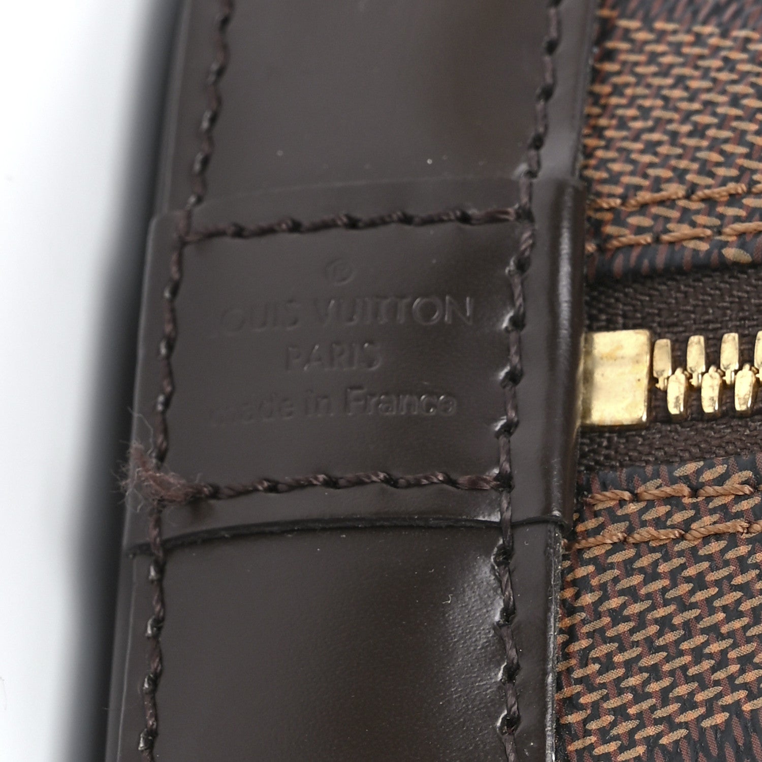 Louis Vuitton Damier Ebene Alma BB 7 of 14