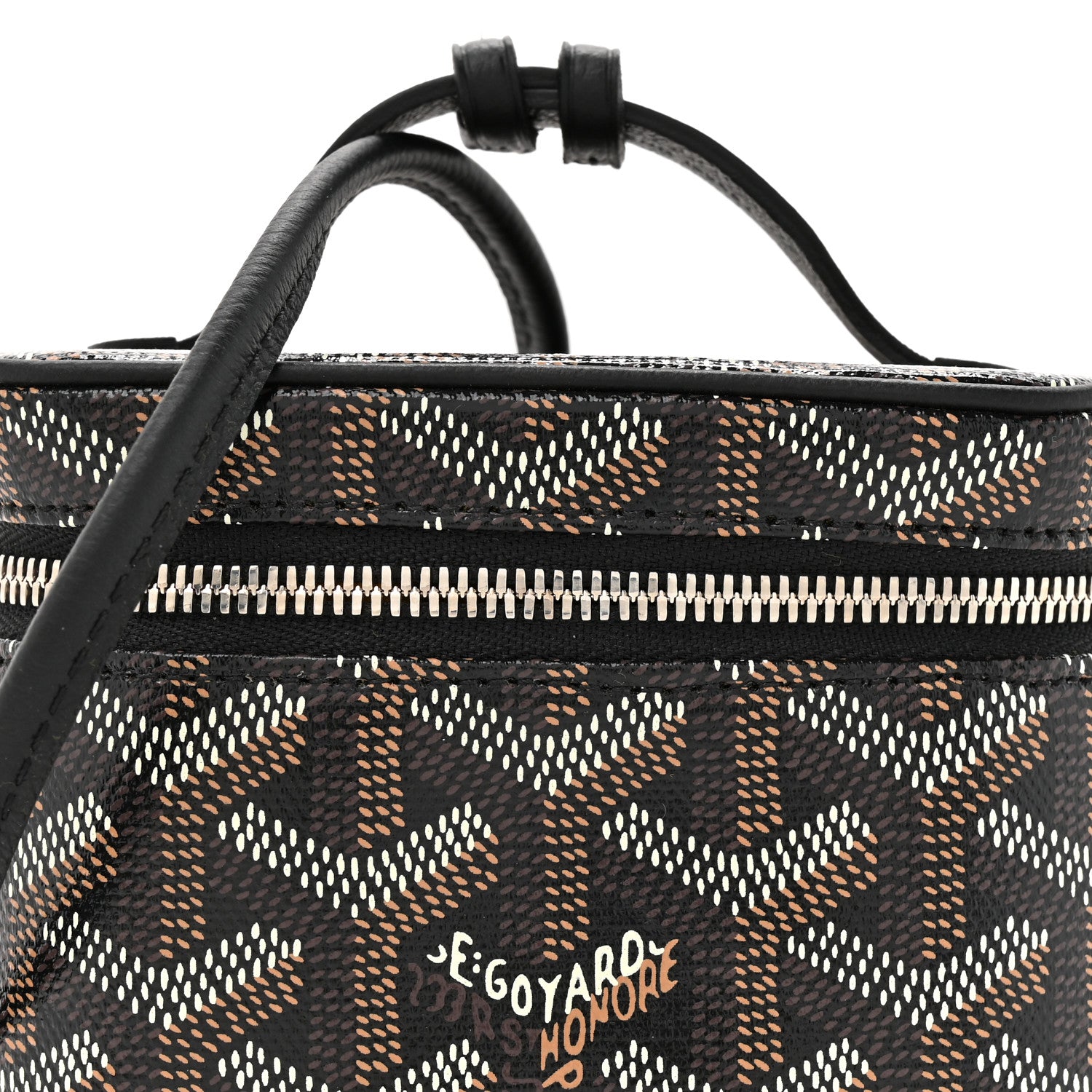 Goyard Goyardine Muse Nano Vanity Case Black 1813357 – FASHIONPHILE