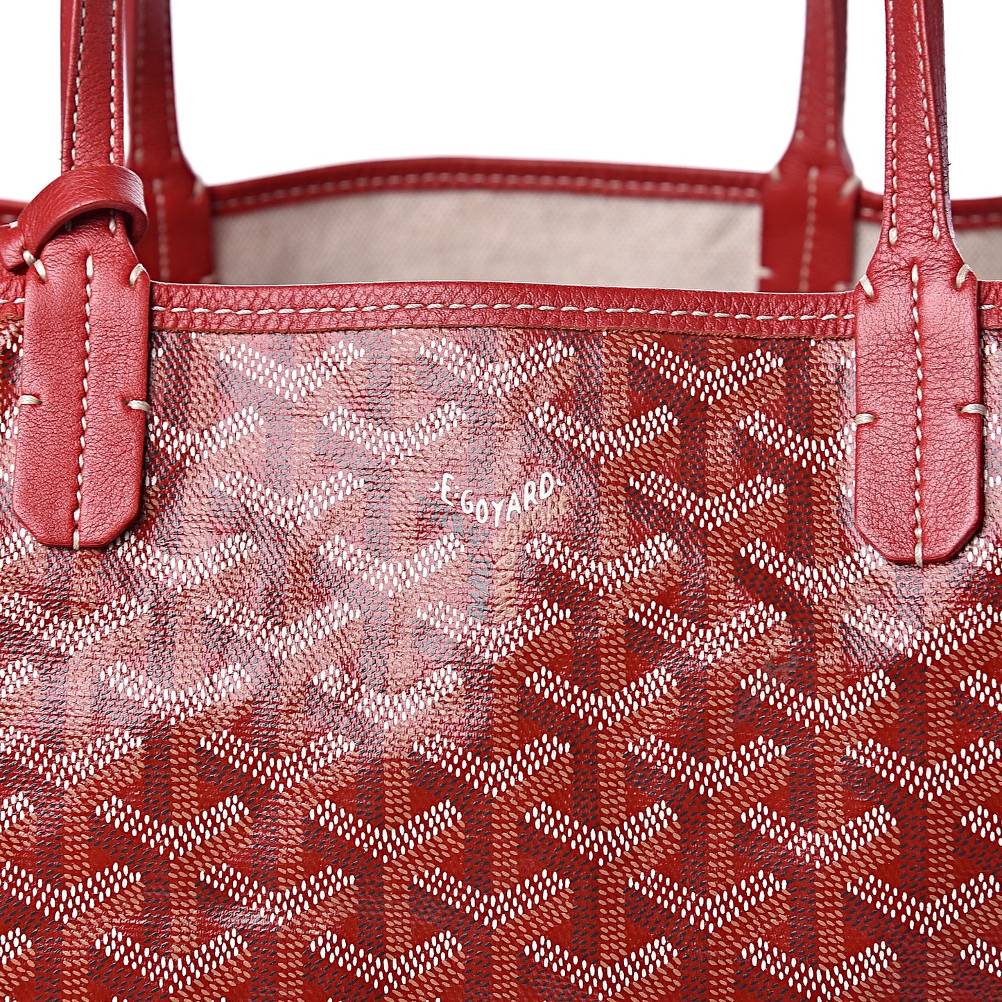Goyardine Saint Louis PM Red