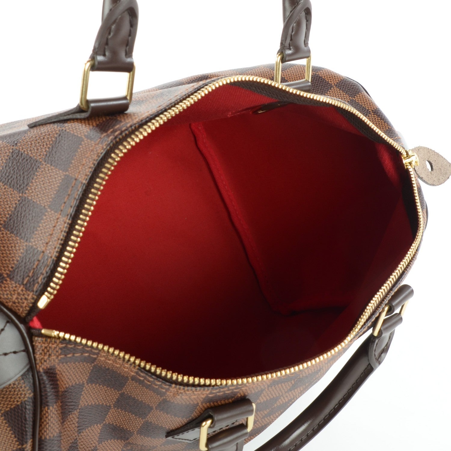 Louis Vuitton Damier Ebene Speedy 30 5 of 7