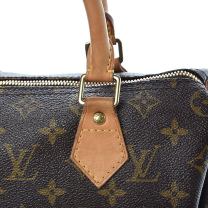 Louis Vuitton Monogram Speedy Bandouliere 25 11 of 15