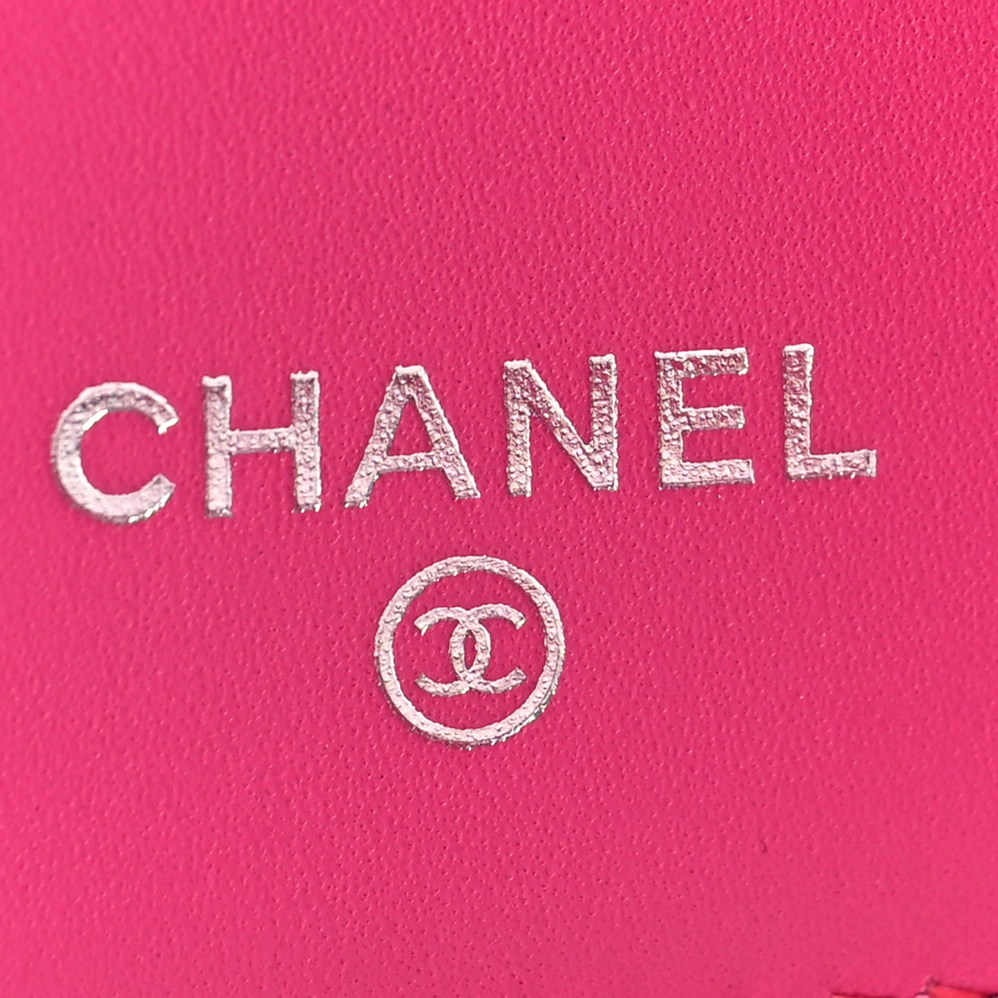 Caviar Quilted CC French Wallet Hot Pink
