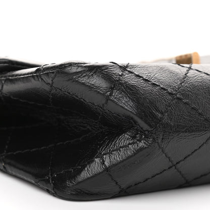 Chanel Aged Calfskin Quilted 2.55 Reissue Mini Flap Black 8 of 10