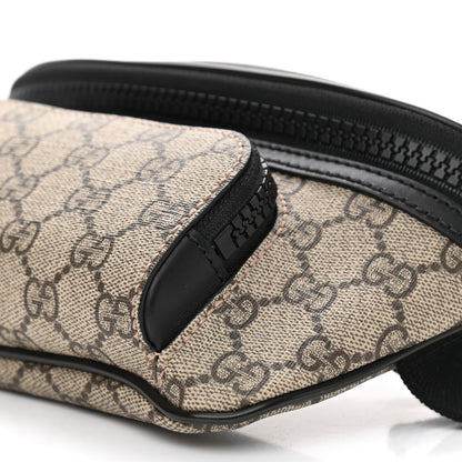 Gucci GG Supreme Monogram Belt Bag Black 10 of 10