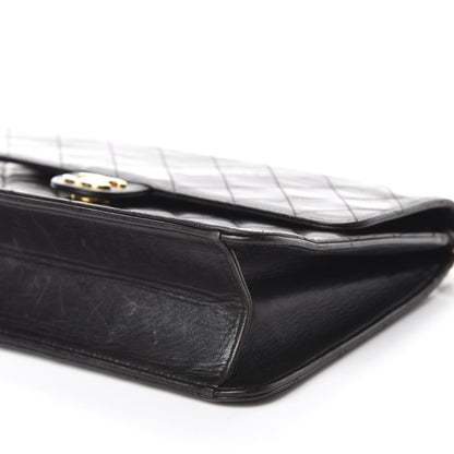 Chanel Lambskin Quilted Medium Single Flap Black 7 of 17