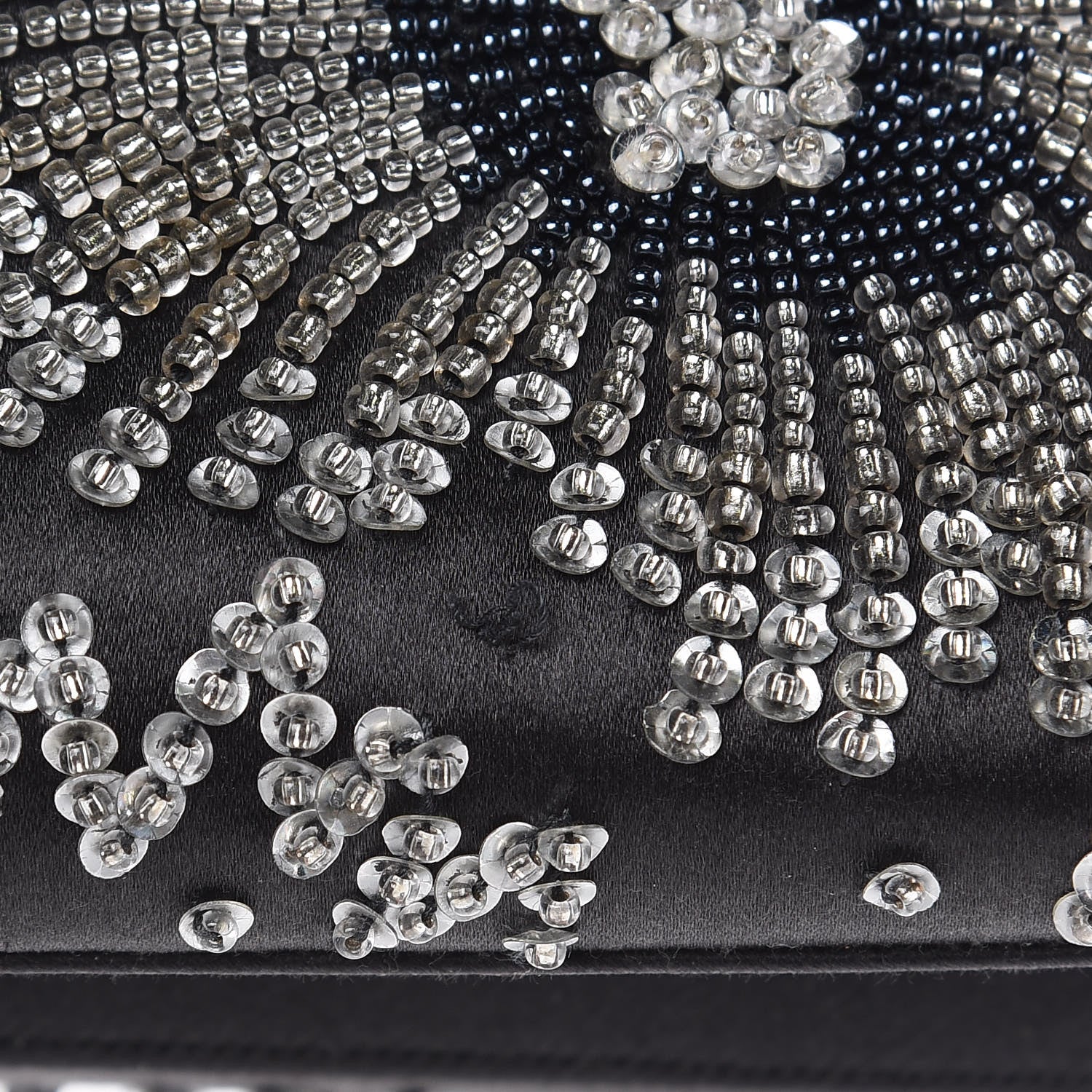 Judith Leiber Satin Fireworks Clutch Black 15 of 15