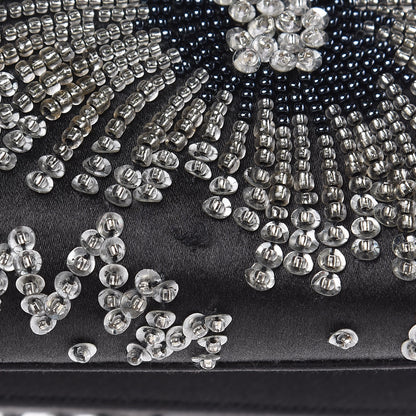 Judith Leiber Satin Fireworks Clutch Black 15 of 15