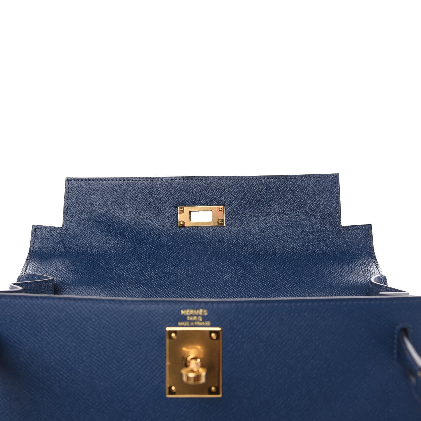 Epsom Kelly Sellier 28 Bleu De Malte