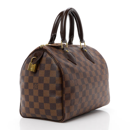 Louis Vuitton Damier Ebene Speedy 25 3 of 12