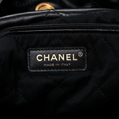 Chanel Shiny Calfskin Quilted Chanel 22 Black 7 of 11
