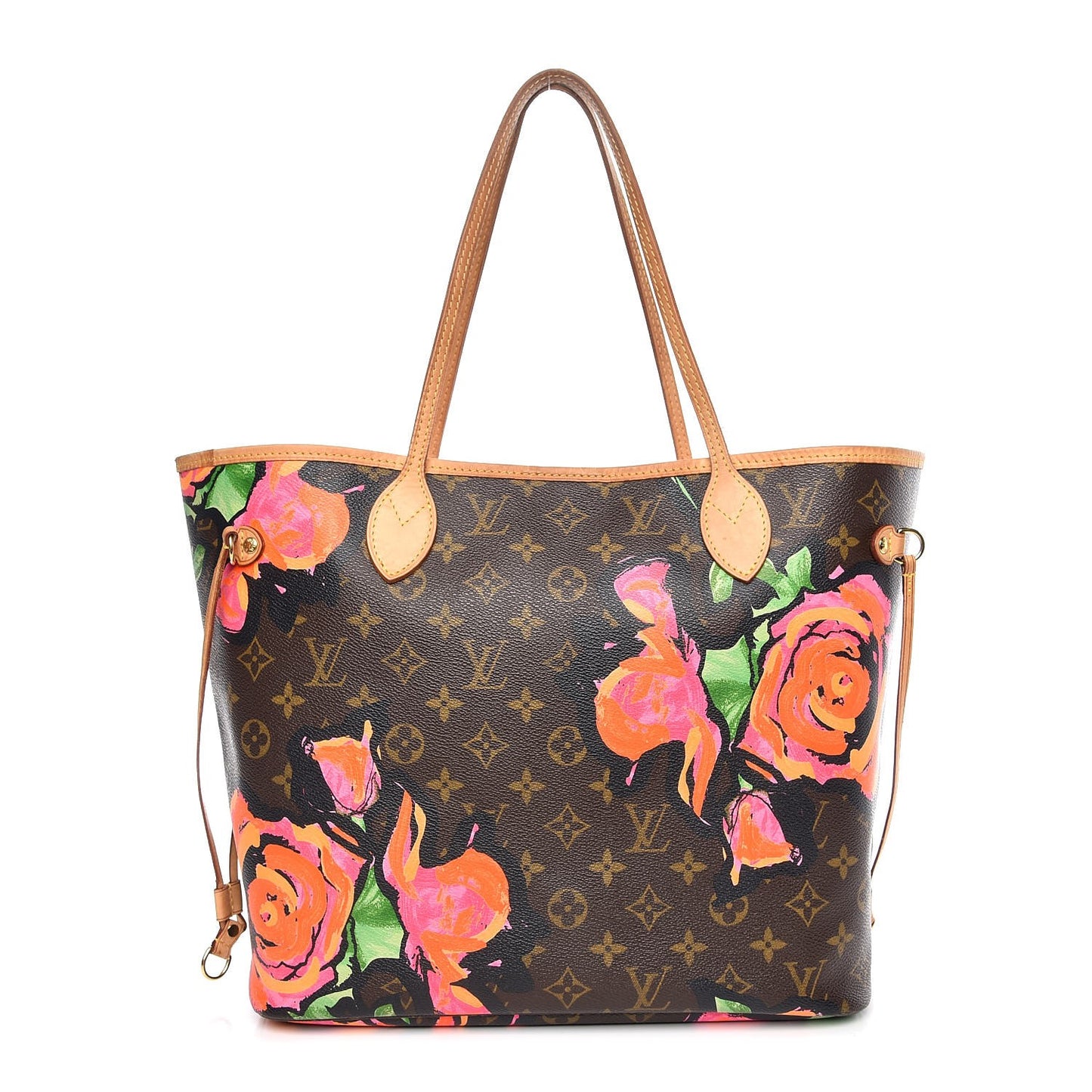 Monogram Roses Neverfull MM