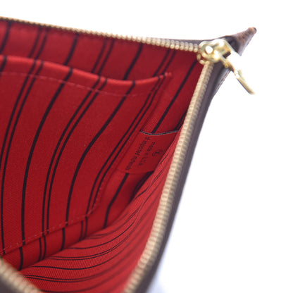 Louis Vuitton Damier Ebene Neverfull MM GM Pochette 10 of 11